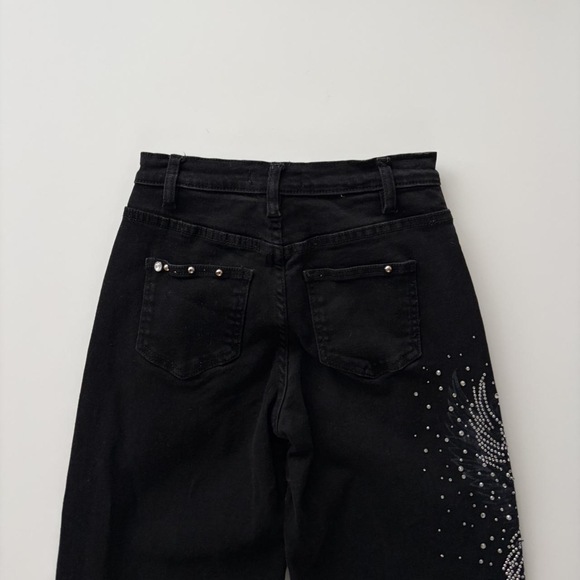 I Am Gia Embellished Black Jeans - Picture 9 of 9